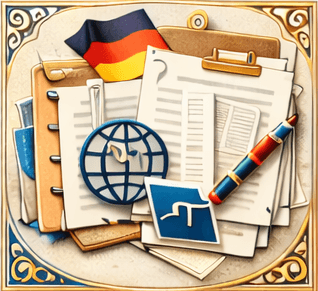 La bureaucratie allemande sans parler allemand